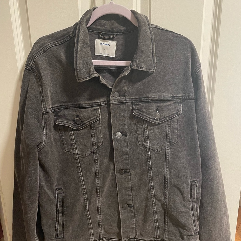 Dark Grey Jean Jacket